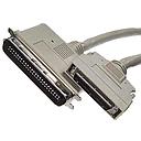 SCSI II to SCSI I cable, 50-pin SUB-D / Centronics connector, length: 2m