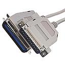 Printer cable, Sub-D / Centronics, 25 pin fully occupied / bidirectional, Length: 1.8 m